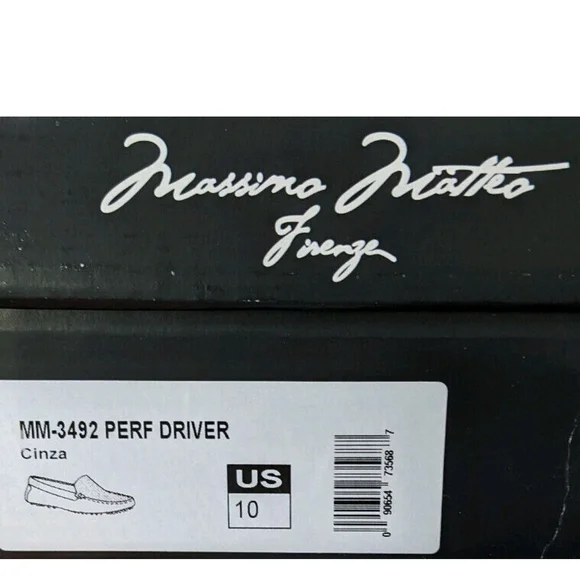 Massimo Matteo Perf Venetian Driver, Grey, Women's 10 M - Picture 5 of 5